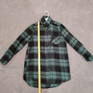 Long flannel shirt